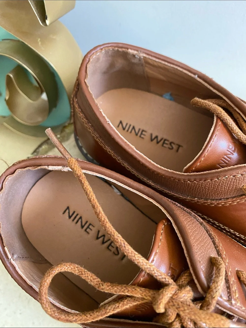 NINE WEST Lace-up Oxford Shoes